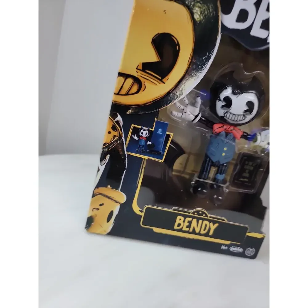Jakks Pacific Bendy & The Ink Machine 5” Action Figure with Book